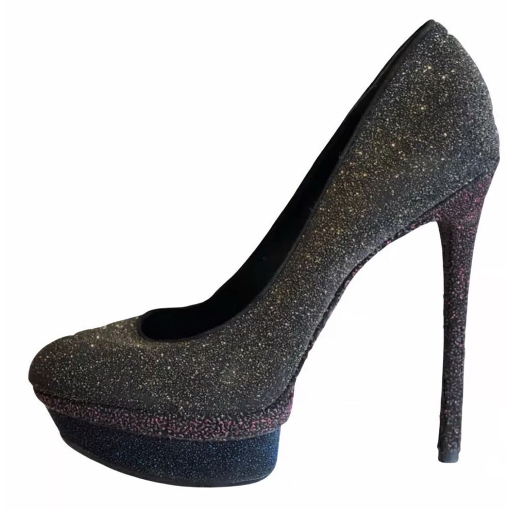 Brian Atwood Fontanne Sugar Glitter Pumps Size 8/ excellent